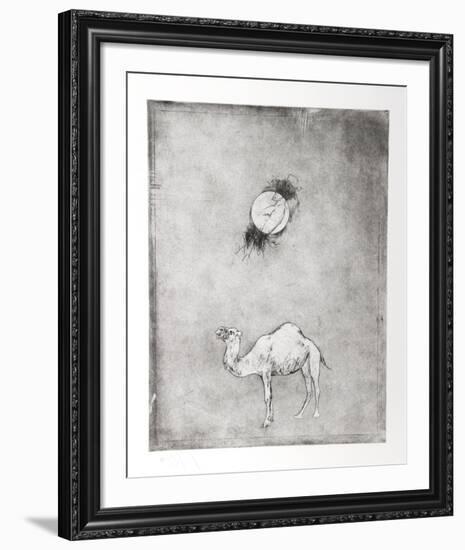 Untitled - Camel Moon-Donald Saff-Framed Collectable Print