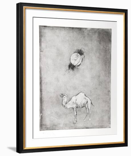 Untitled - Camel Moon-Donald Saff-Framed Collectable Print