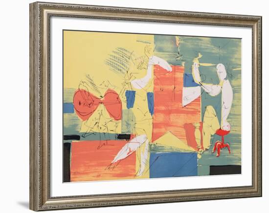 Untitled - Cubist Band-Dimitri Petrov-Framed Limited Edition