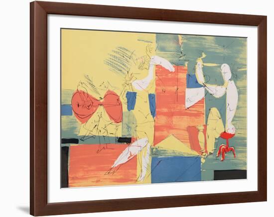 Untitled - Cubist Band-Dimitri Petrov-Framed Limited Edition