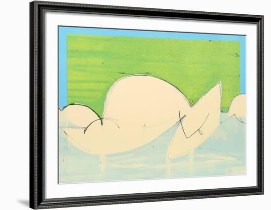 Untitled - Cubist Nude-Dimitri Petrov-Framed Limited Edition