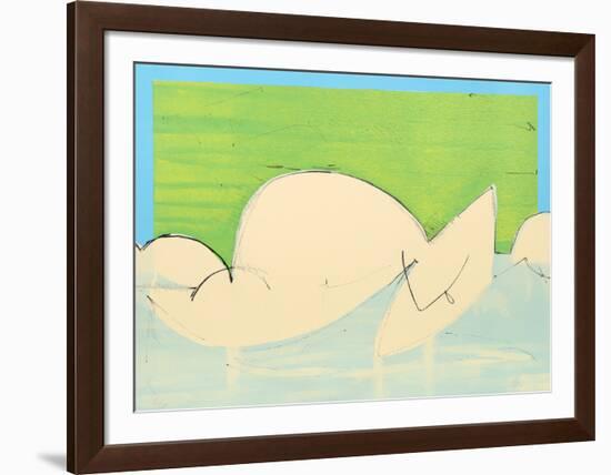 Untitled - Cubist Nude-Dimitri Petrov-Framed Limited Edition