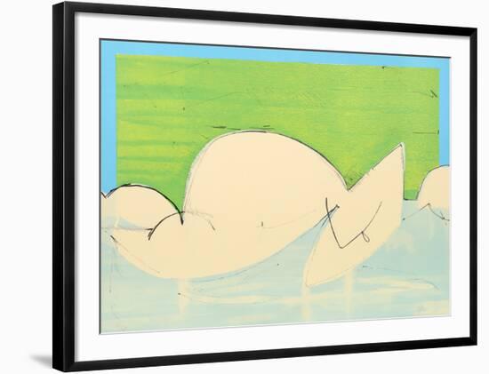 Untitled - Cubist Nude-Dimitri Petrov-Framed Limited Edition