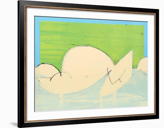 Untitled - Cubist Nude-Dimitri Petrov-Framed Limited Edition