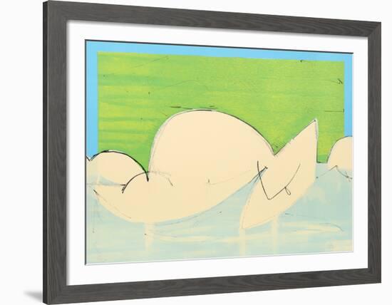 Untitled - Cubist Nude-Dimitri Petrov-Framed Limited Edition