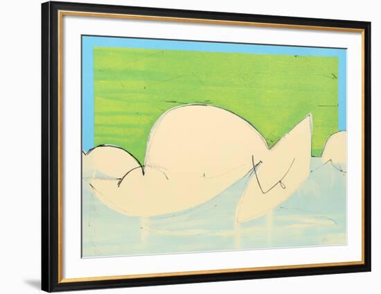 Untitled - Cubist Nude-Dimitri Petrov-Framed Limited Edition