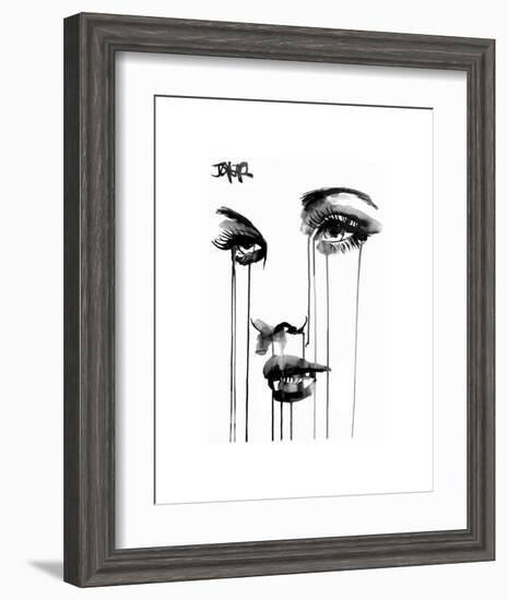 Untitled Face #4-Loui Jover-Framed Art Print