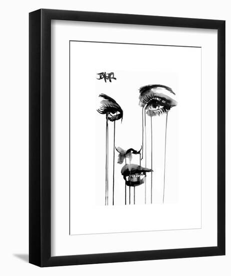 Untitled Face #4-Loui Jover-Framed Art Print