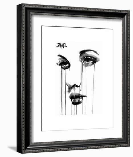 Untitled Face #4-Loui Jover-Framed Art Print