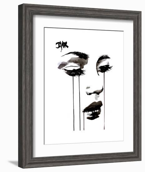 Untitled Face #5-Loui Jover-Framed Art Print