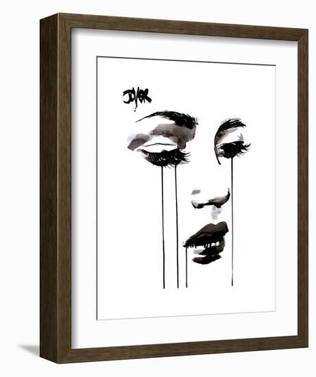 Untitled Face #5-Loui Jover-Framed Art Print