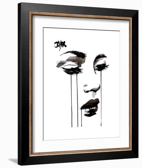 Untitled Face #5-Loui Jover-Framed Art Print