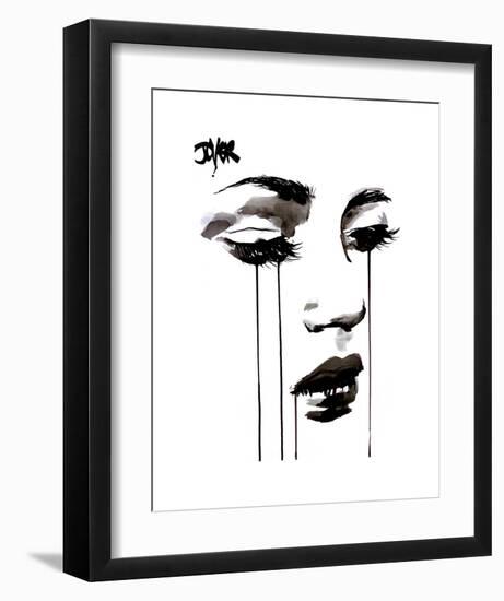 Untitled Face #5-Loui Jover-Framed Art Print