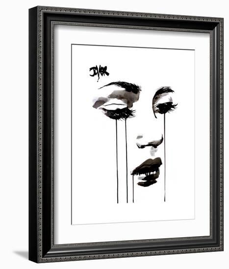 Untitled Face #5-Loui Jover-Framed Art Print