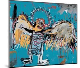 Untitled (Fallen Angel), 1981-Jean-Michel Basquiat-Mounted Giclee Print