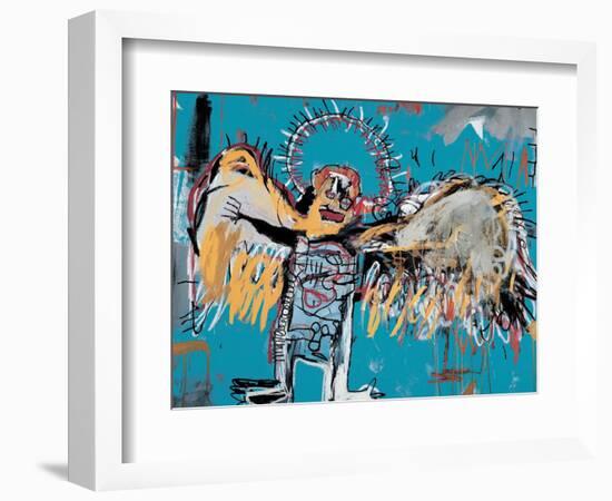 Untitled (Fallen Angel), 1981-Jean-Michel Basquiat-Framed Premium Giclee Print