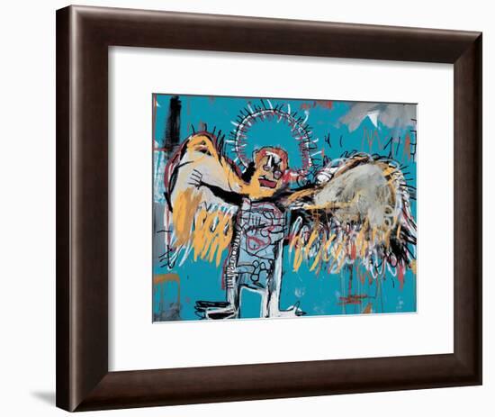 Untitled (Fallen Angel), 1981-Jean-Michel Basquiat-Framed Giclee Print