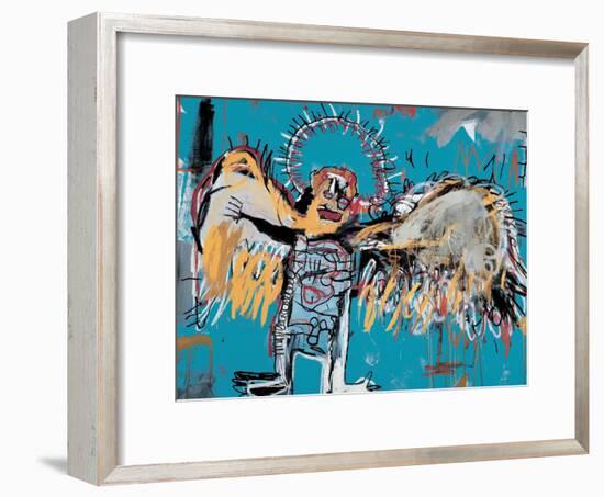 Untitled (Fallen Angel), 1981-Jean-Michel Basquiat-Framed Giclee Print