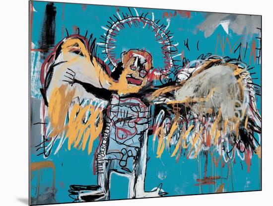 Untitled (Fallen Angel), 1981-Jean-Michel Basquiat-Mounted Giclee Print
