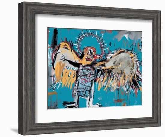 Untitled (Fallen Angel), 1981-Jean-Michel Basquiat-Framed Giclee Print