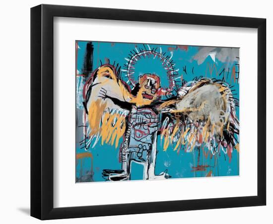 Untitled (Fallen Angel), 1981-Jean-Michel Basquiat-Framed Giclee Print