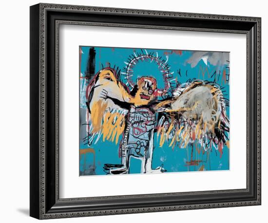 Untitled (Fallen Angel), 1981-Jean-Michel Basquiat-Framed Giclee Print