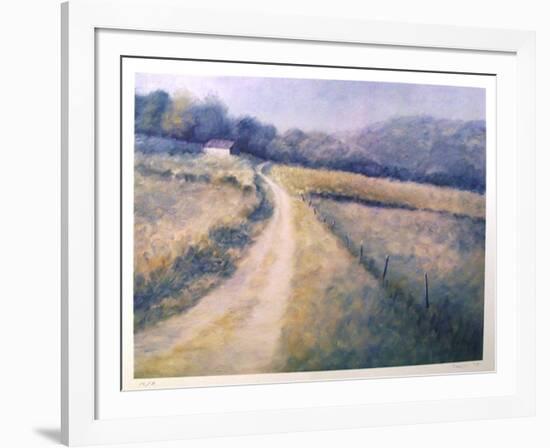 Untitled (Farm Lane)-David Cain-Framed Collectable Print