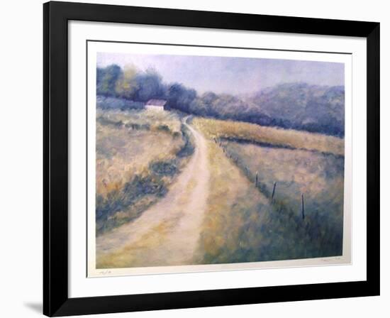 Untitled (Farm Lane)-David Cain-Framed Collectable Print