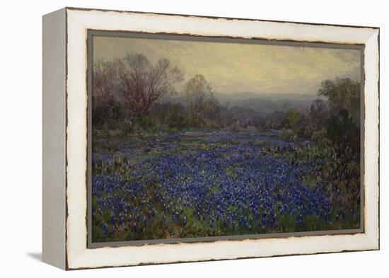 Untitled - Field of Bluebonnets (Oil on Canvas)-Julian Onderdonk-Framed Premier Image Canvas