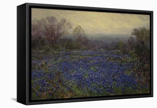 Untitled - Field of Bluebonnets (Oil on Canvas)-Julian Onderdonk-Framed Premier Image Canvas