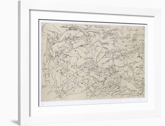 Untitled - Figurative Accumulation I-Dimitri Petrov-Framed Limited Edition