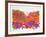 Untitled - Floral Landscape-Nadine Prado-Framed Serigraph