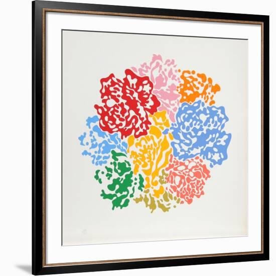 Untitled - Flower Bouqet-Nadine Prado-Framed Serigraph