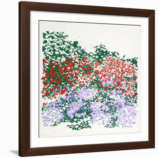 Untitled - Flower Field-Nadine Prado-Framed Limited Edition