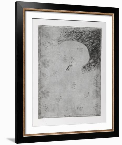 Untitled - Flower Wall Profile-Donald Saff-Framed Collectable Print