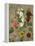 Untitled (Flowers)-Eugene Delacroix-Framed Premier Image Canvas