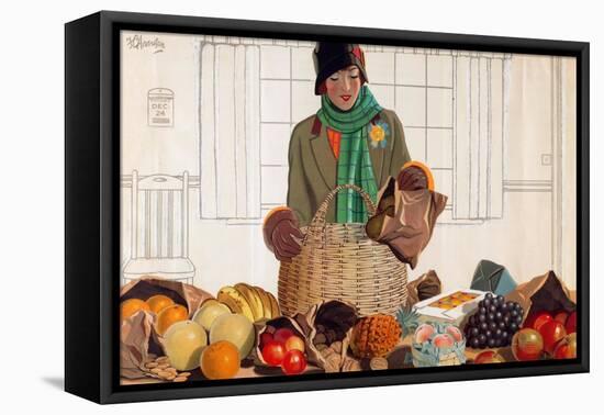 Untitled, from the Series 'Christmas Fare from the Empire'-F.C. Harrison-Framed Premier Image Canvas