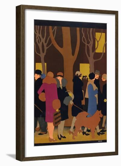 Untitled, from the Series 'John Bull, Sons and Daughters'-Harold Sandys Williamson-Framed Giclee Print