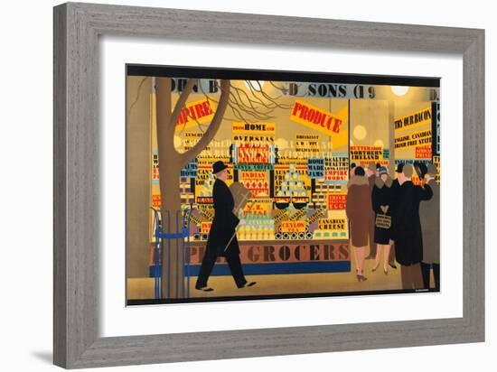 Untitled, from the Series 'John Bull, Sons and Daughters'-Harold Sandys Williamson-Framed Giclee Print