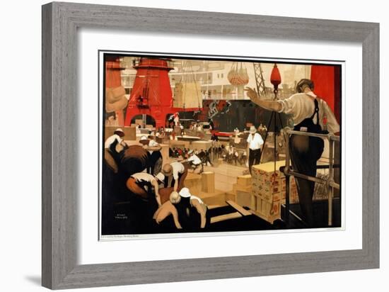 Untitled, from the Series 'The Empire Is Still Building', C.1927-Fred Taylor-Framed Giclee Print