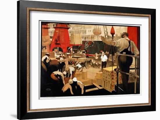 Untitled, from the Series 'The Empire Is Still Building', C.1927-Fred Taylor-Framed Giclee Print