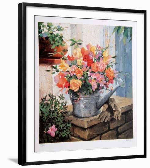 Untitled - Garden Bouquet-Jennifer Carlton-Framed Collectable Print