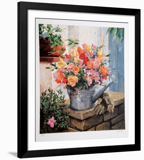 Untitled - Garden Bouquet-Jennifer Carlton-Framed Collectable Print