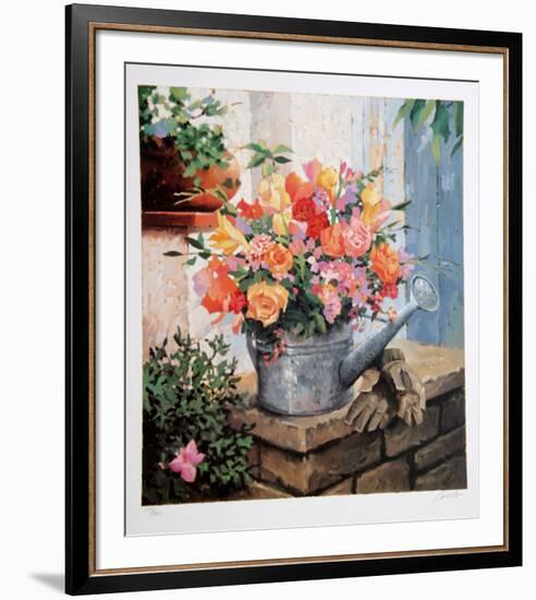 Untitled - Garden Bouquet-Jennifer Carlton-Framed Collectable Print