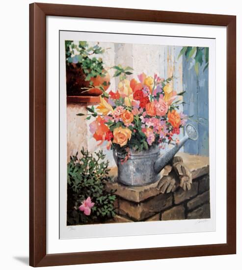 Untitled - Garden Bouquet-Jennifer Carlton-Framed Collectable Print