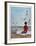 Untitled - Girl at Beach-Uwe Werner-Framed Limited Edition