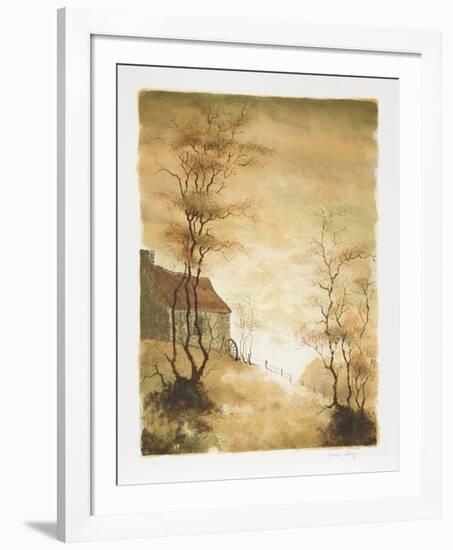 Untitled - Golden Fields-Bernard Charoy-Framed Collectable Print