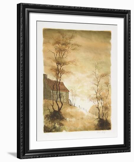 Untitled - Golden Fields-Bernard Charoy-Framed Collectable Print