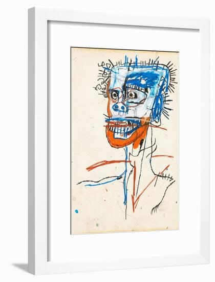 Untitled (Head of Madman), 1982-Jean-Michel Basquiat-Framed Giclee Print