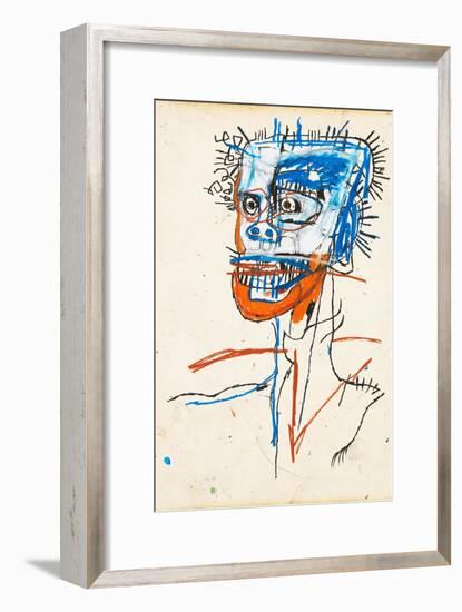 Untitled (Head of Madman), 1982-Jean-Michel Basquiat-Framed Giclee Print